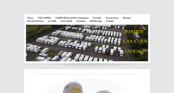 Desktop Screenshot of bordercaravanstorage.co.uk